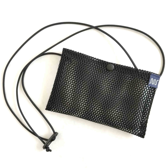 コードカラー：ブラック」横型 スマホポシェット スマホポーチ