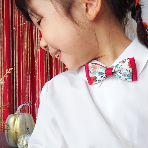 LIBERTY リバティ キッズベビー 蝶ネクタイ パパとおそろい 子供服