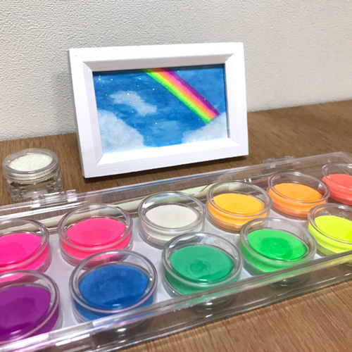 虹／水彩画／No44 絵画 original-kyo 通販 15527888｜Creema