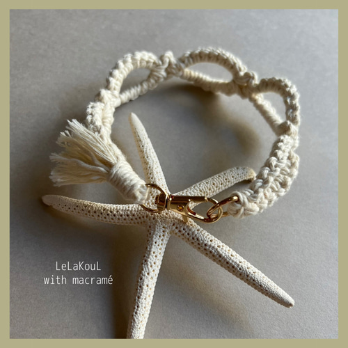 お花輪っかペットチョーカー 】 ｜ 軽量 約12g ( サンプル28cm