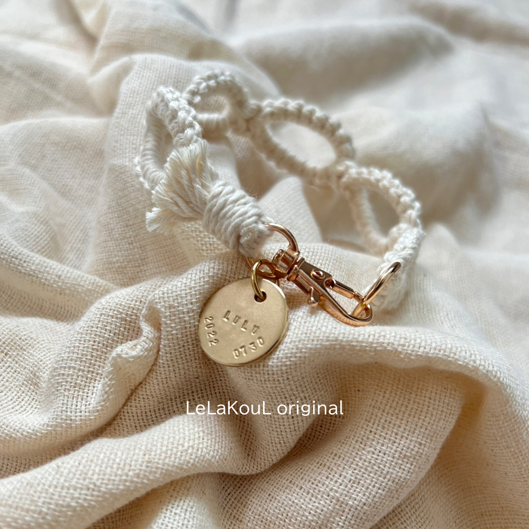 お花輪っかペットチョーカー 】 ｜ 軽量 約12g ( サンプル28cm