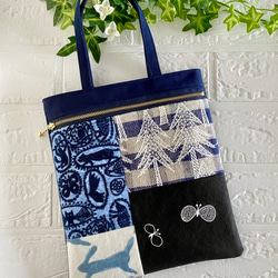 ミナペルホネン　ハンドメイド　2wayミニバッグ☆ ミナペルホネン ハンドメイド 2wayミニバッグ ミナペルホネン