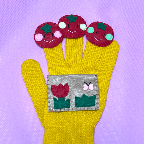 手袋シアター とんとんトマトちゃん おもちゃ・人形 空ちゃん 通販