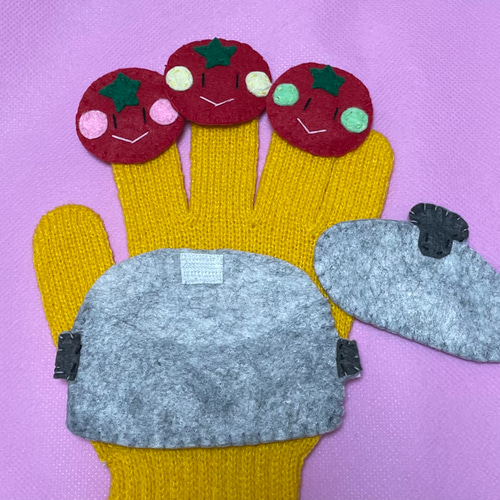 手袋シアター とんとんトマトちゃん おもちゃ・人形 空ちゃん 通販