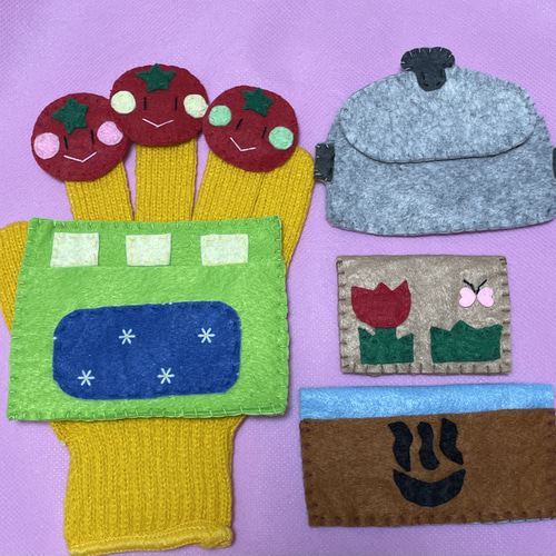 手袋シアター とんとんトマトちゃん おもちゃ・人形 空ちゃん 通販