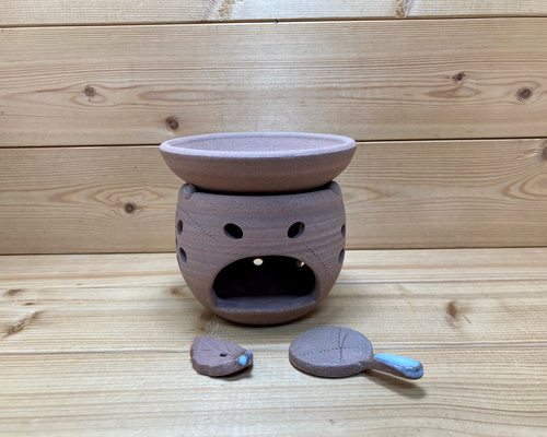 青磁　茶香炉　手作り Amazon｜せともの市場 茶 香炉 手作り (日本製) 902-2995p 白