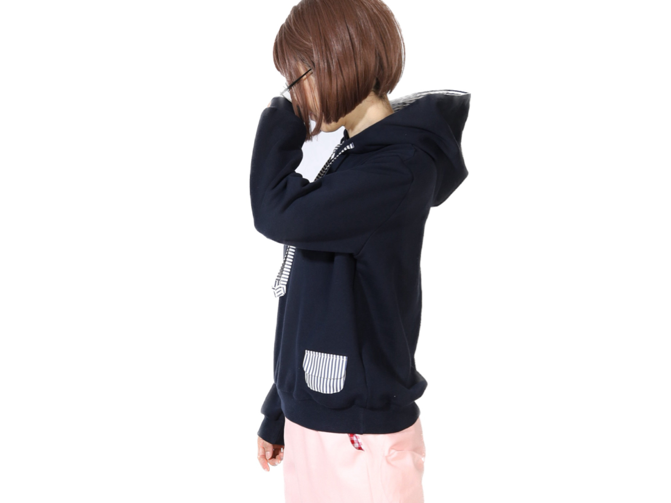 スノウピーのフードパーカー♡ネイビー