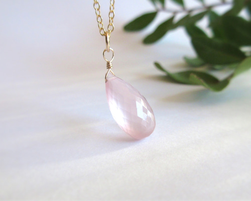 最終値下げscarabe k10 ローズクォーツ　ネックレス恋愛母性最終値下げ 最終値下げscarabe k10 ローズクォーツ ネックレス天然石恋愛母性