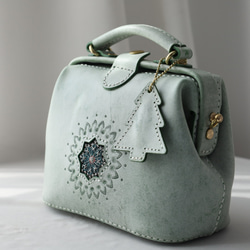 ⚮̈ミナペルホネン forest tile beige ネリオバッグ 巾着バッグ