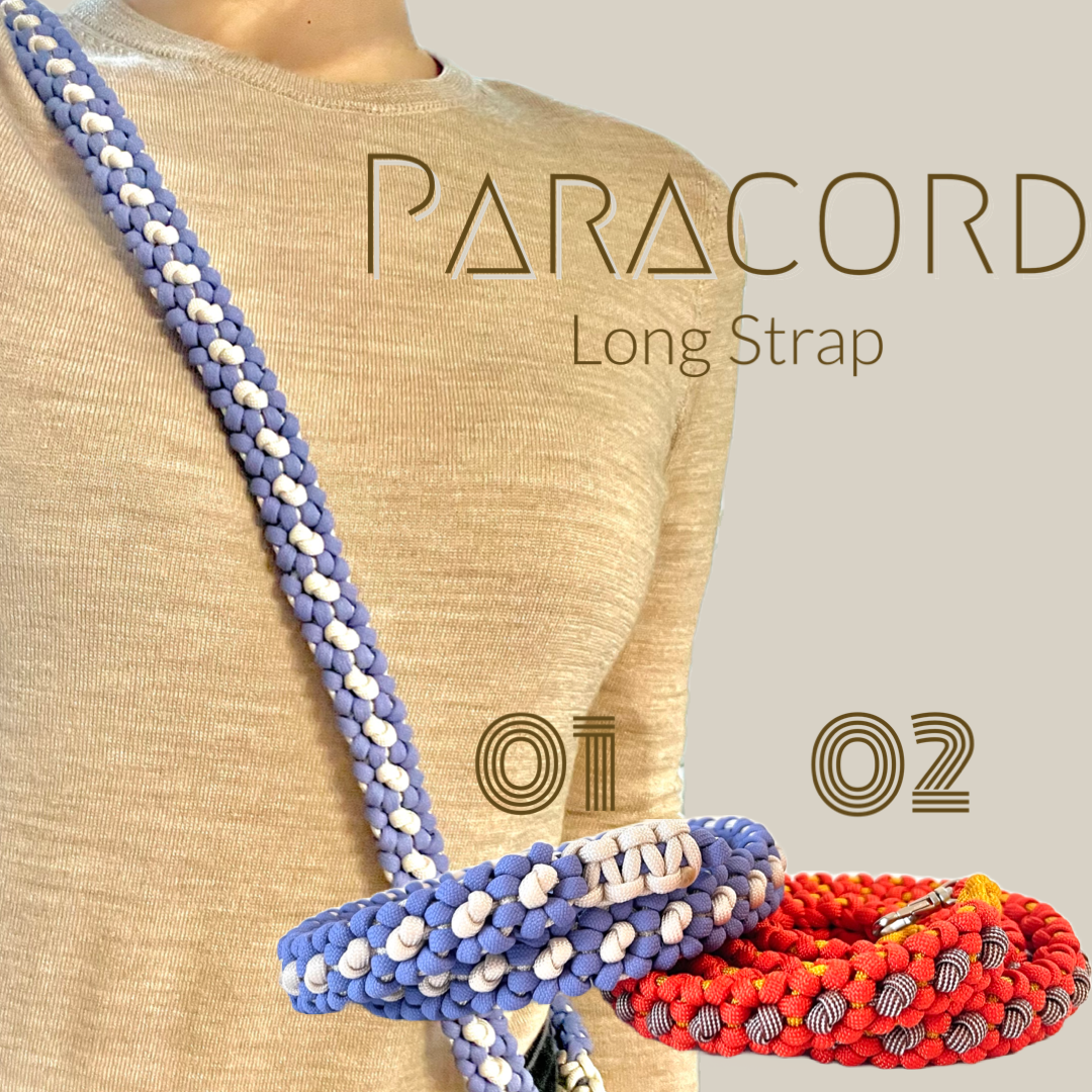 ★ SPRING SALE 15%〜OFF★【Long】パラコード製スマホストラップ/iPhoneストラップ