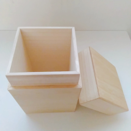 桐箱（縦長・蓋形状:印籠）｜ 桐(きり) 保存容器・キャニスター MIYABI