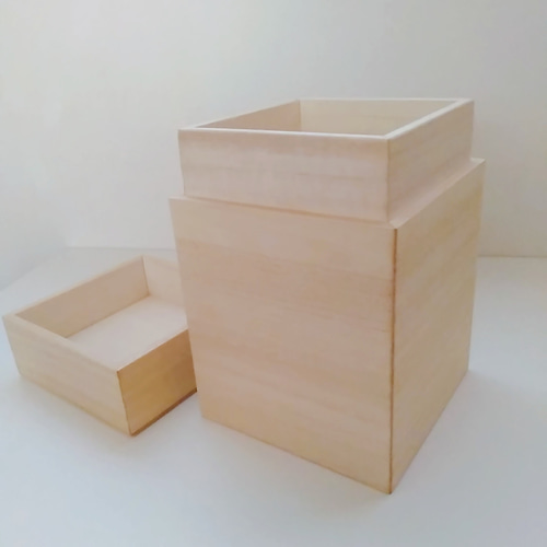 桐箱（縦長・蓋形状:印籠）｜ 桐(きり) 保存容器・キャニスター MIYABI