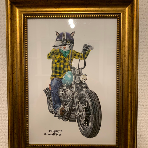 アクリル画 原画 【パドック】