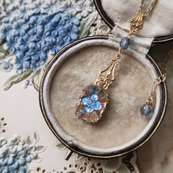 ⬇️【希少】　アンティーク　サフィレット　ペンダントトップ　ネックレス 1800年代後半 アンティーク サフィレット B ペンダント ネックレス