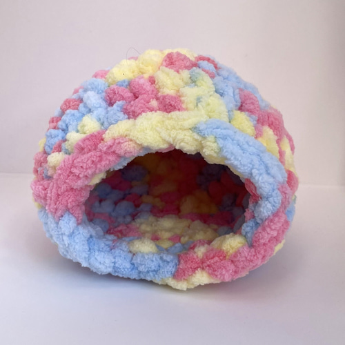 ハムスター もこもこハウス ドーム型 はむちぐら 1個 ハウス・小屋 甘