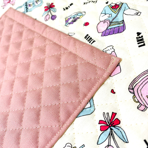 入園準備に♡オシャレかわいい♬ポケット付きレッスンバッグ 入園準備に♡オシャレかわいい♬ポケット付きレッスンバッグ