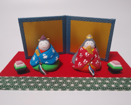 雛人形 　素焼き 色付けハンドメイド 雛人形 素焼き 色付けハンドメイド 雛人形 素焼き 色付け
