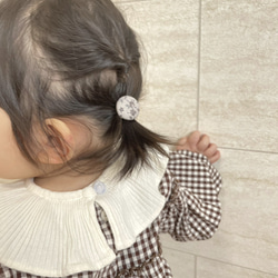 \\ゴムの付け替えかえができる ベビーヘアゴム// 7枚目の画像