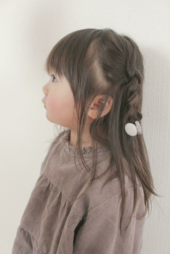 ゴムの付け替えができる キッズヘアゴム 7枚目の画像