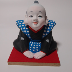 お福さん 笑顔で招福ほっこり素焼き人形 その他人形 林土岐人形 通販