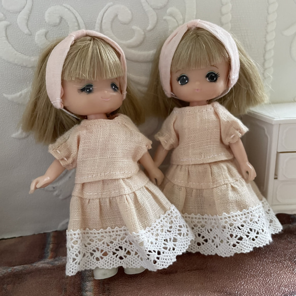 ミキちゃんマキちゃんハンドメイド服あまむすハンドメイド服＜858＞