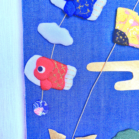 端午の節句⁂  ⁂五月人形⁂ 鯉のぼり⁂壁掛け⁂ タペストリー˚✧₊⁎❝᷀ົཽ≀ˍ̮ ❝᷀ົཽ⁎⁺˳✧ 6枚目の画像