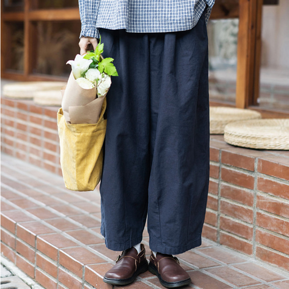 春の新作百着コットンレトロなカジュアルパンツ 　2302-10 7枚目の画像