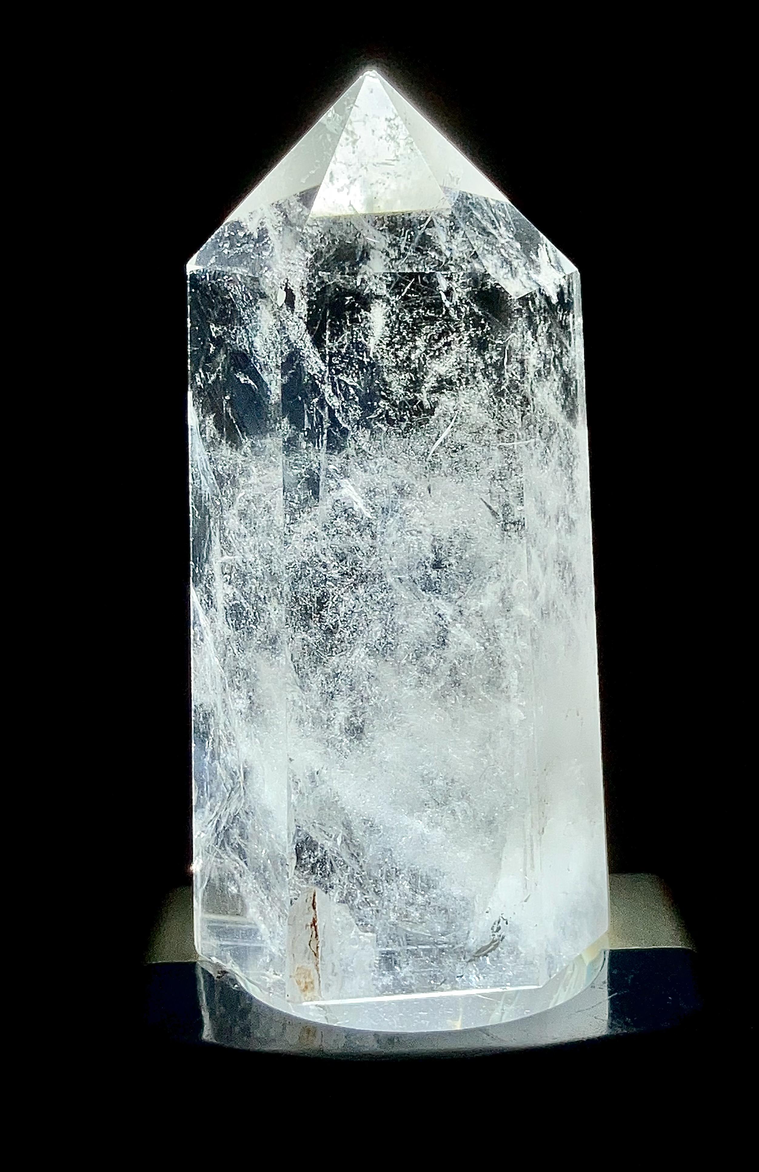 虹入り✨　エンジェルブレッシング　ポイント  水晶　ポリッシュ