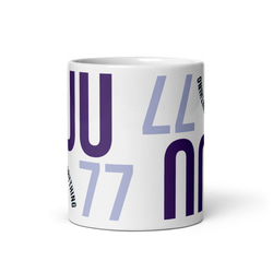 ＜喜寿祝い＞ KIJU Mug おしゃれ プレゼント 記念日 77歳  マグカップ 3枚目の画像