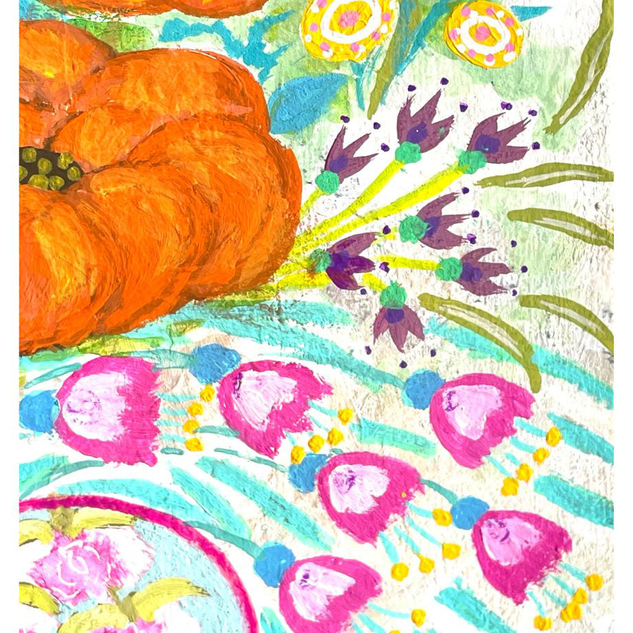 心に花を【Flowers for your heart】原画 A062 心に花を【Flowers for your heart】原画 A062