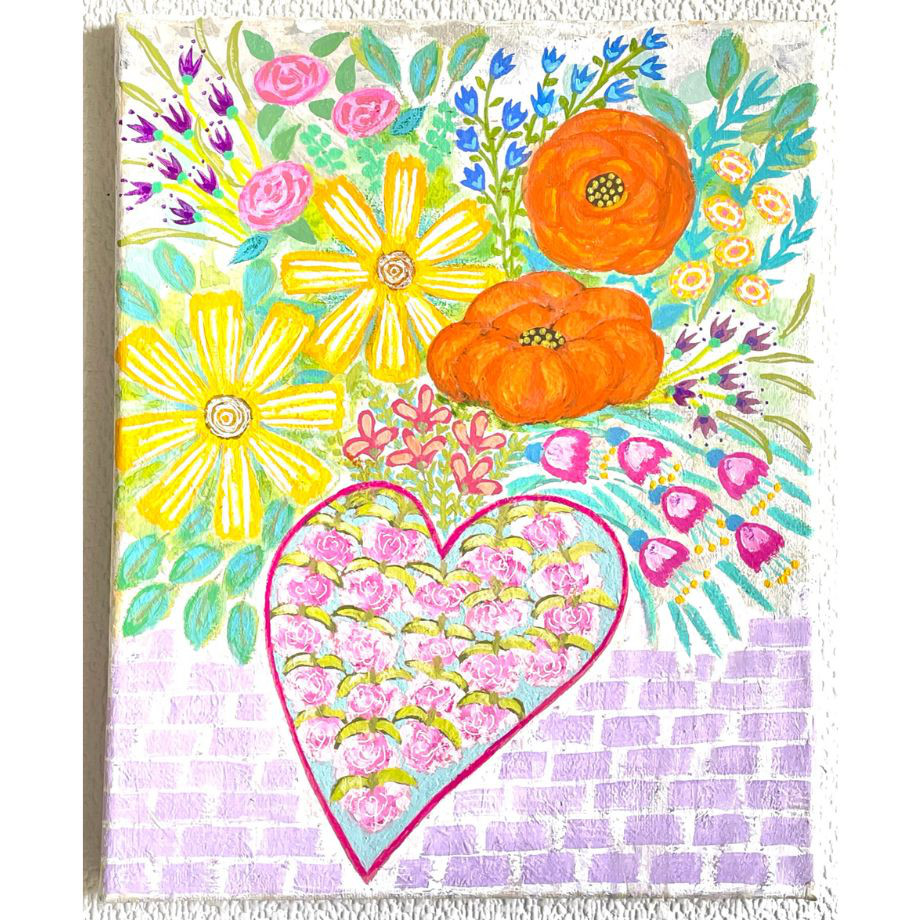 心に花を【Flowers for your heart】原画　A062