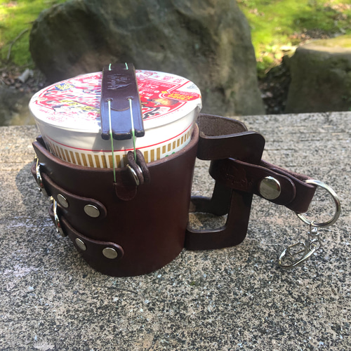 カップヌードルホルダー その他雑貨 LeathercraftZin 通販 15532496