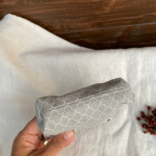 受注製作】携帯灰皿も入る モロッカン 12cmバネポーチ コンパクト