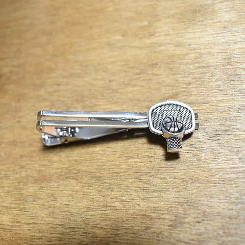 バスケ部の方にオススメ☆ バスケットゴール ネクタイピン タイピン