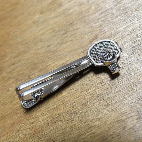 バスケ部の方にオススメ☆ バスケットゴール ネクタイピン タイピン
