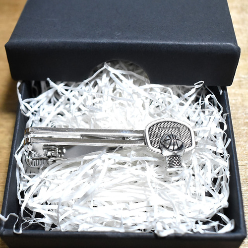 バスケ部の方にオススメ☆ バスケットゴール ネクタイピン タイピン