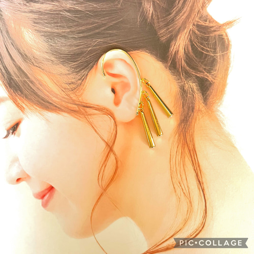 ☆イヤーフック ゴールド☆ 金 耳飾り イヤリング アクセサリー