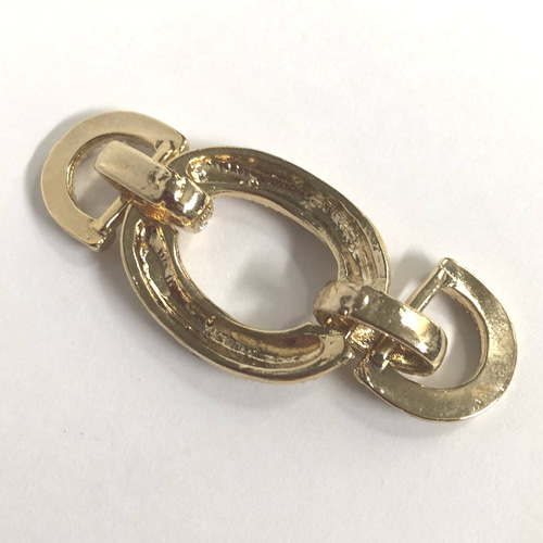 ビット金具 ゴールド ラインストーン 60mm 2点 引っ張り金具 ビット