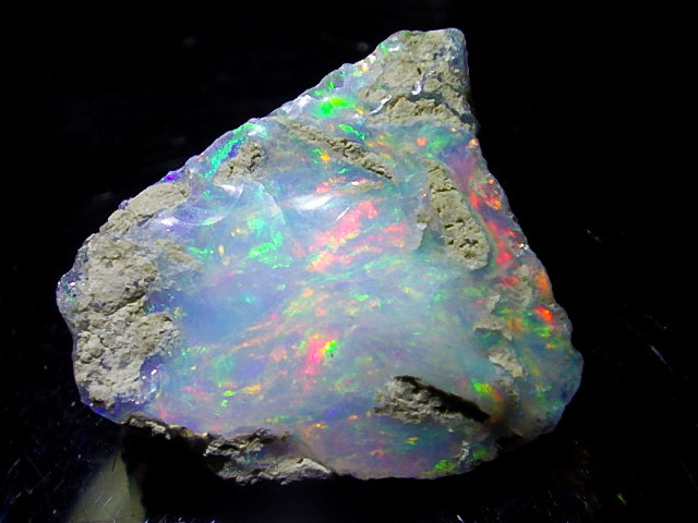 オパールの原石 7.0ct/18.0mm 天然石蛋白石 鉱物原石 ...