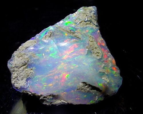 【希少・特大】オパール（母岩付き）原石　Opal 蛋白石　112.5CT