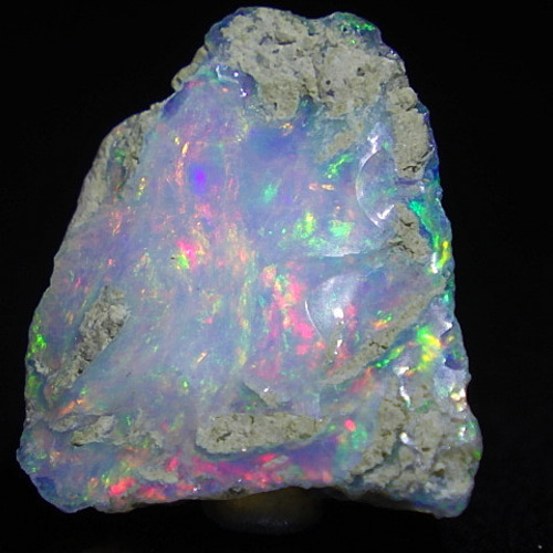 【希少・特大】オパール（母岩付き）原石　Opal 蛋白石　112.5CT