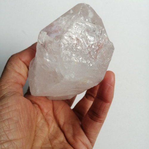 送料無料】ブラジル産水晶原石 ポイント クラスター 浄化 226.8g