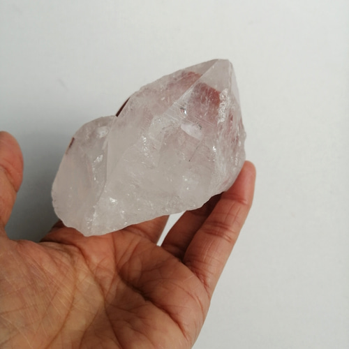 送料無料】ブラジル産水晶原石 ポイント クラスター 浄化 226.8g