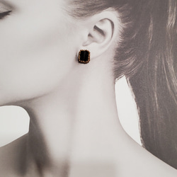 〈天然石〉華奢なラブラドライトのピアス＆イヤリング 5枚目の画像