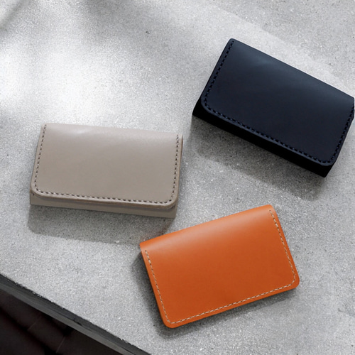 名前刻印可】きちっと名刺入れ/レザー/大容量/カードケース/本革