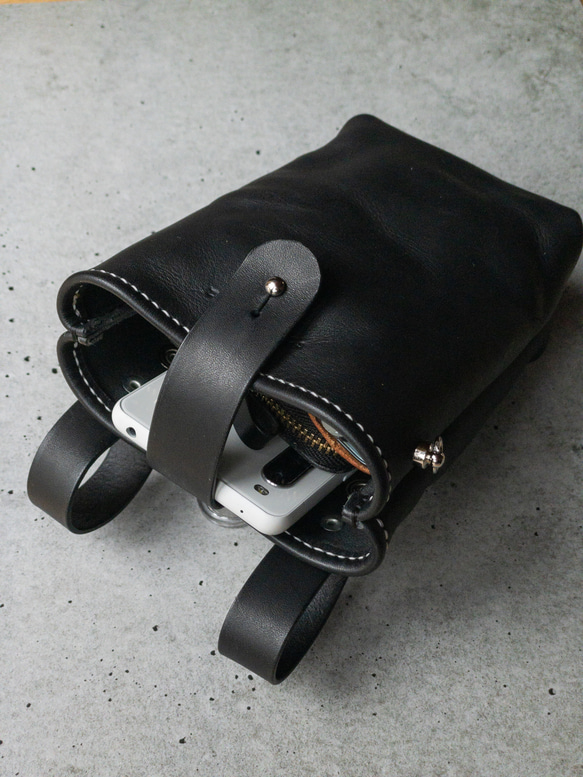 新品・タグ付き★ebure ベルトポーチ ブラック　Ron Herman 新品・タグ付き☆ebure ベルトポーチ ブラック Ron Herman