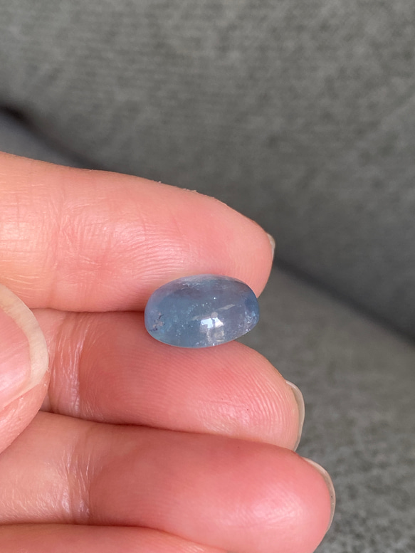 High-Grade♢ディープブルー♢アクアマリン ルース06  天然石 天然色 6枚目の画像