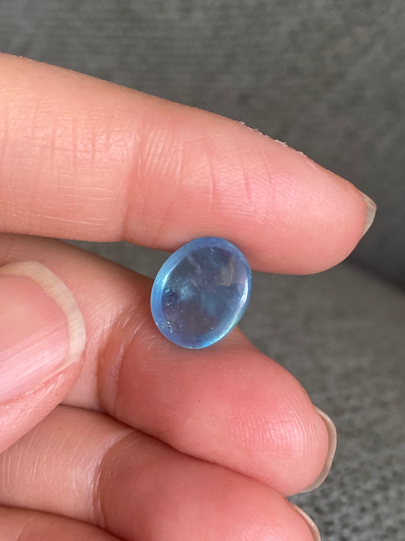 High-Grade♢ディープブルー♢アクアマリン ルース06  天然石 天然色 11枚目の画像