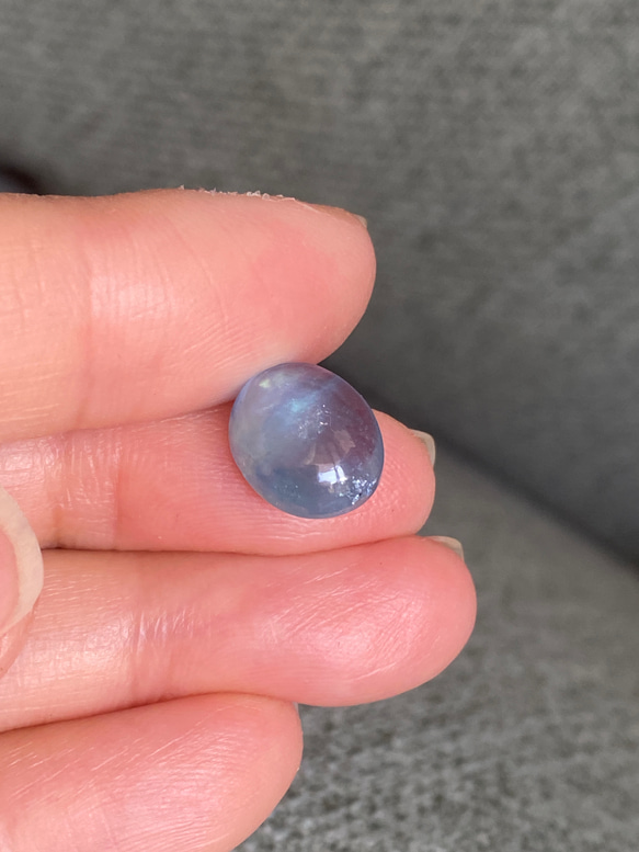 High-Grade♢ディープブルー♢アクアマリン ルース06  天然石 天然色 4枚目の画像