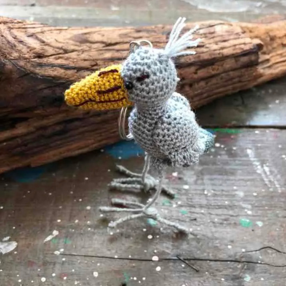 Mi様　あみぐるみ　ハシビロコウ♡ペアなど Mi様 miniあみぐるみ ハシビロコウなど Mi様 あみぐるみ